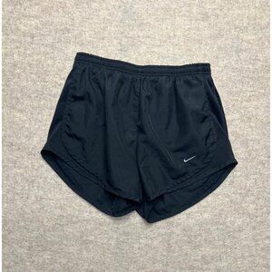 Nike Dri-Fit Black Athletic Activewear Lined Running Shorts Size Small Run Jog